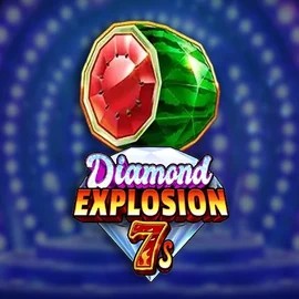 Diamond Explosion 7s slot logo by RubyPlay at Leprezone Casino