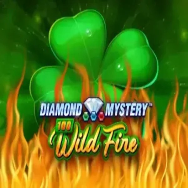 Official Slots logo: Diamond Mystery 100 Wild Fire by Greentube at Leprezone Casino