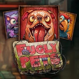 Try Fugly Pets slot by Stakelogic on casinoleprezone.co.nl – logo image