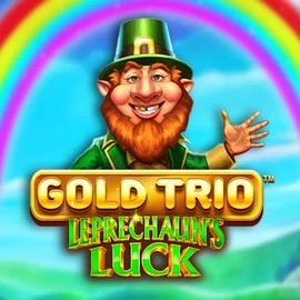 Gold Trio Leprechaun's Luck logo by Playtech at Leprezone Casino