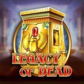 Legacy of Dead logo – Slots by Play'n GO at Leprezone Casino